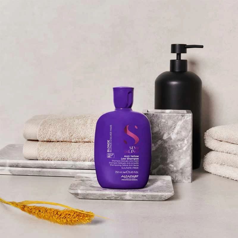 Alfaparf Semi Di Lino Blonde Anti-Yellow Low Shampoo For Blonde Hair