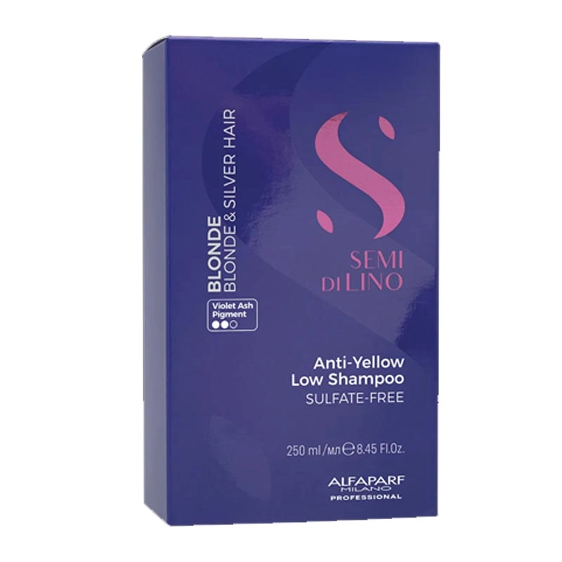 Alfaparf Semi Di Lino Blonde Anti-Yellow Low Shampoo For Blonde Hair