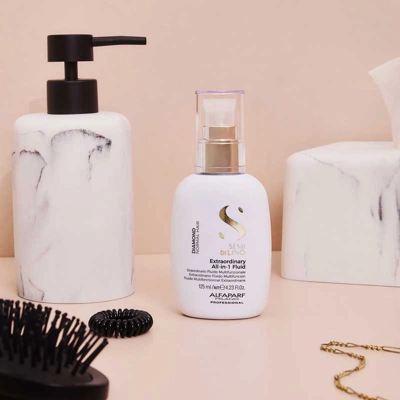 Alfaparf Semi Di Lino Diamond Extraordinary Leave In Hair Fluid For Dull Hair