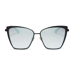 BECKY - BLACK   FLASH GREY GRADIENT SUNGLASSES