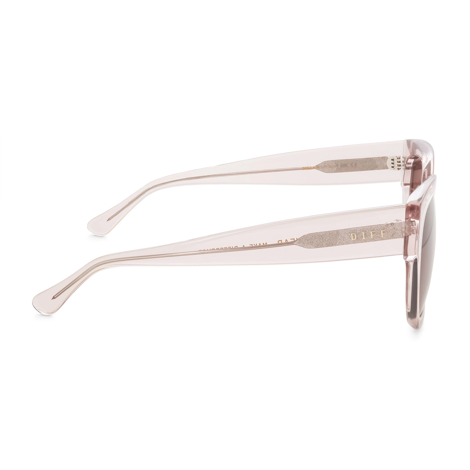 BELLA II - LIGHT PINK CRYSTAL   BROWN GRADIENT SUNGLASSES