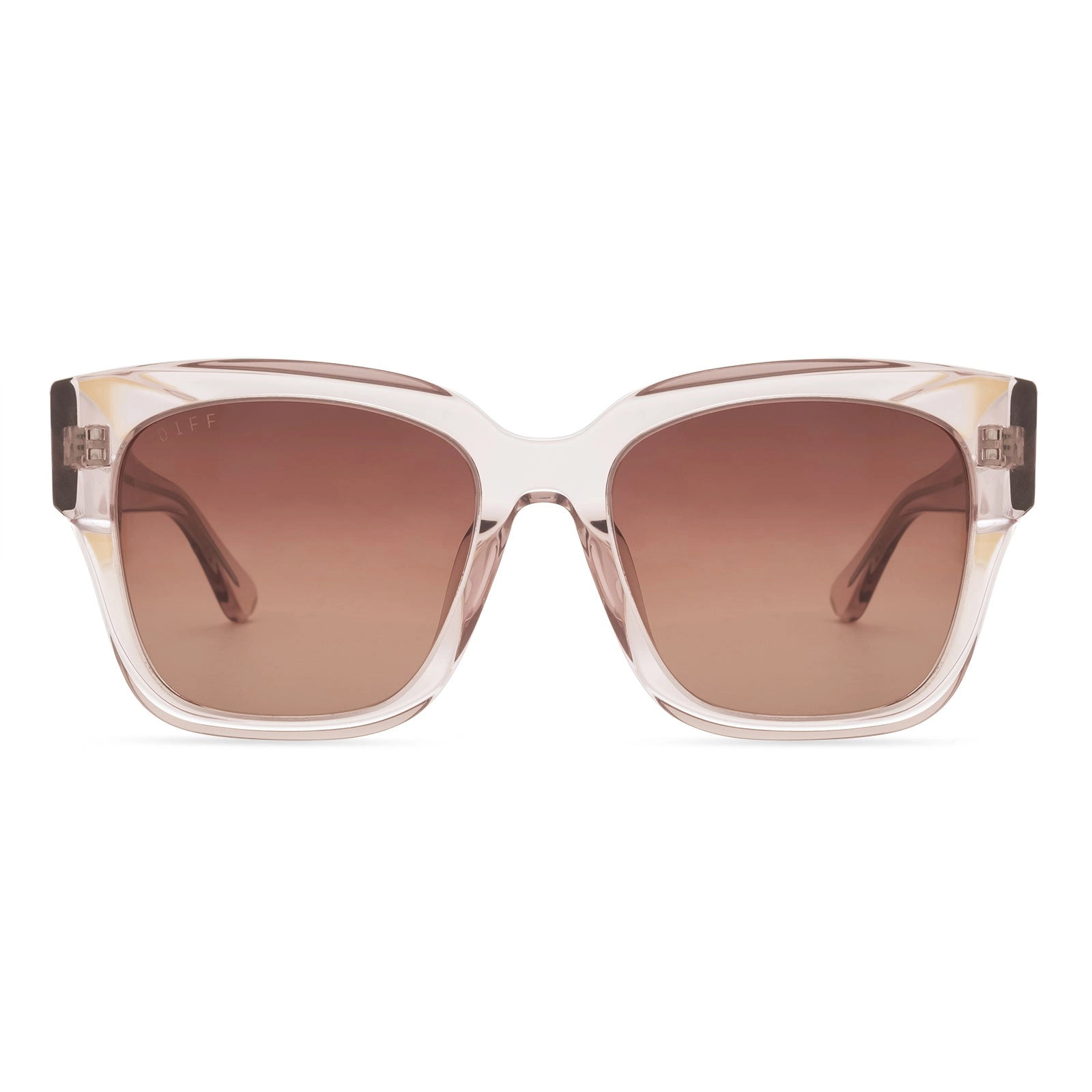 BELLA II - LIGHT PINK CRYSTAL   BROWN GRADIENT SUNGLASSES
