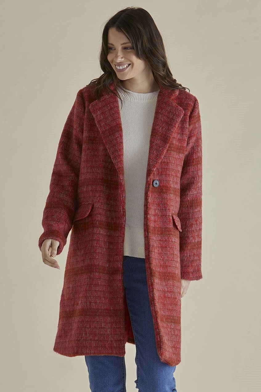 Betty Basics Wanda Coat Rouge