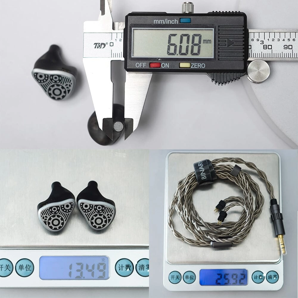 Binary Dynaquattro 4 Dynamic Driver IEMs