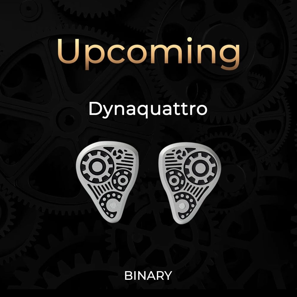 Binary Dynaquattro 4 Dynamic Driver IEMs