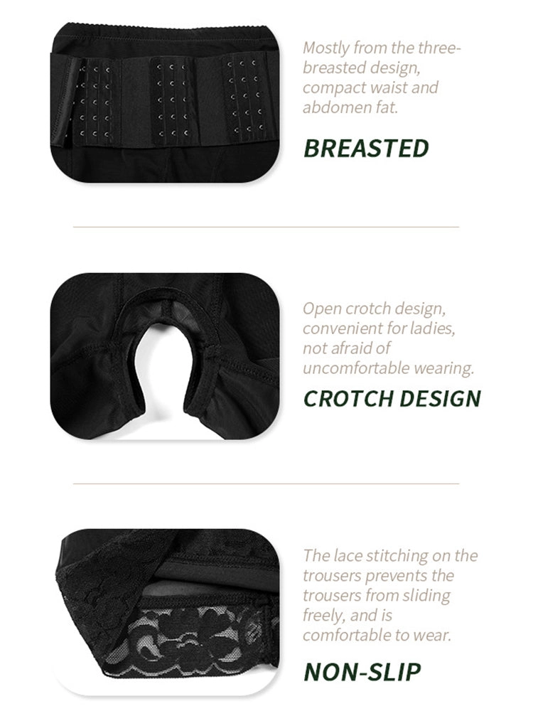 Breathable Mesh Adjustable Tight Waist Trainer Padded Butt Enhancer Shapewear