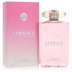 Bright Crystal by Versace bath & shower gel for women 6.7 oz New in Box
