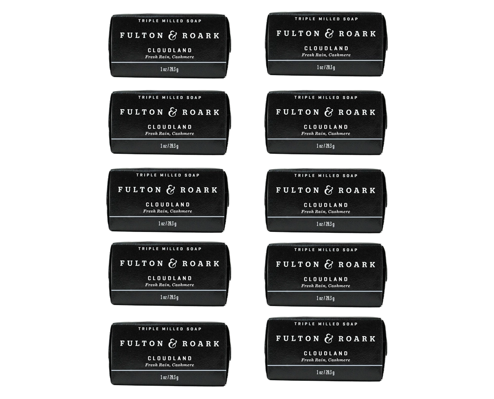 Cloudland Mini Bar Soap 10-pack