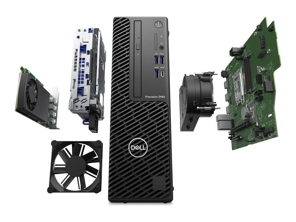 Dell Precision 3460 Small Form Factor - SFF 1 x Core i9 i9-14900 / up to 5.8 GHz - vPro Enterprise - RAM 32 GB - SSD 512 GB - 9KPRH