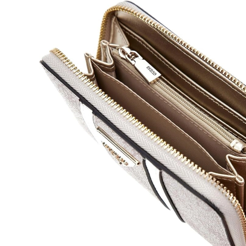 Dove Logo Noreen Medium Zip Around Wallet