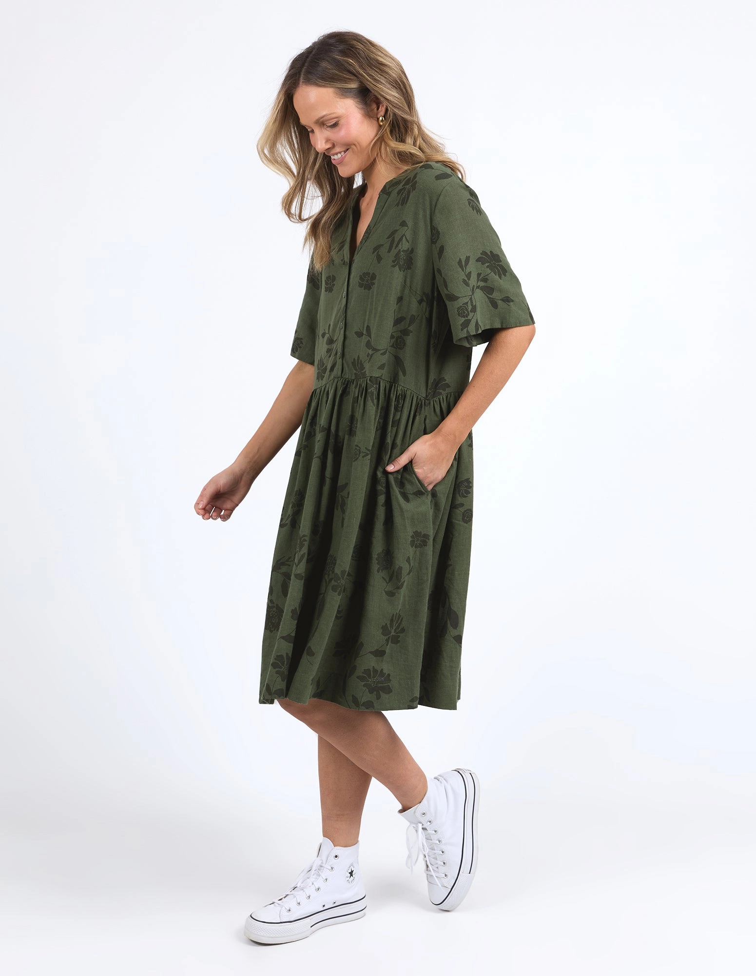 Elm Bramble Dress Bramble Print