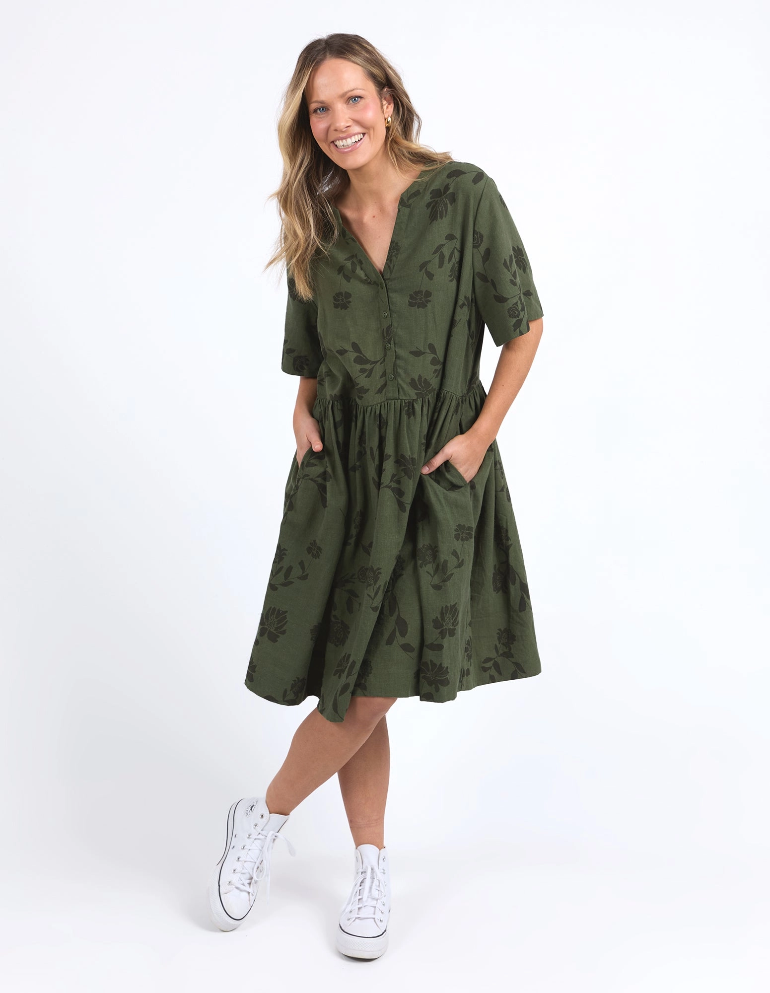 Elm Bramble Dress Bramble Print