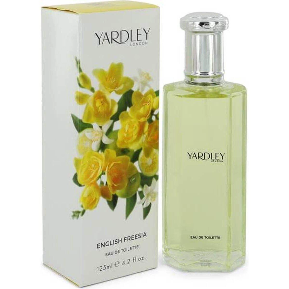 ENGLISH FREESIA by Yardley London for Women EDT 4.2 oz New In Box