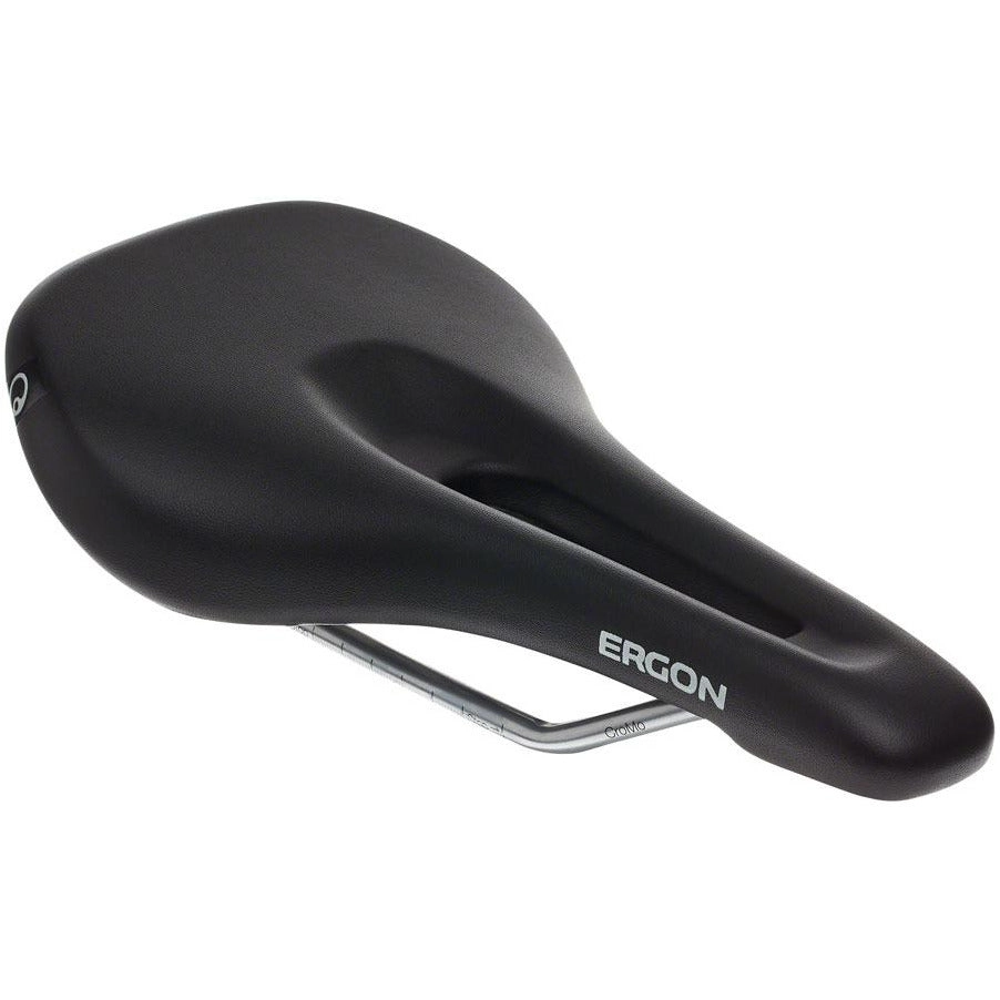 Ergon SM Saddle - Chromoly, Black, Women's, Small/Medium