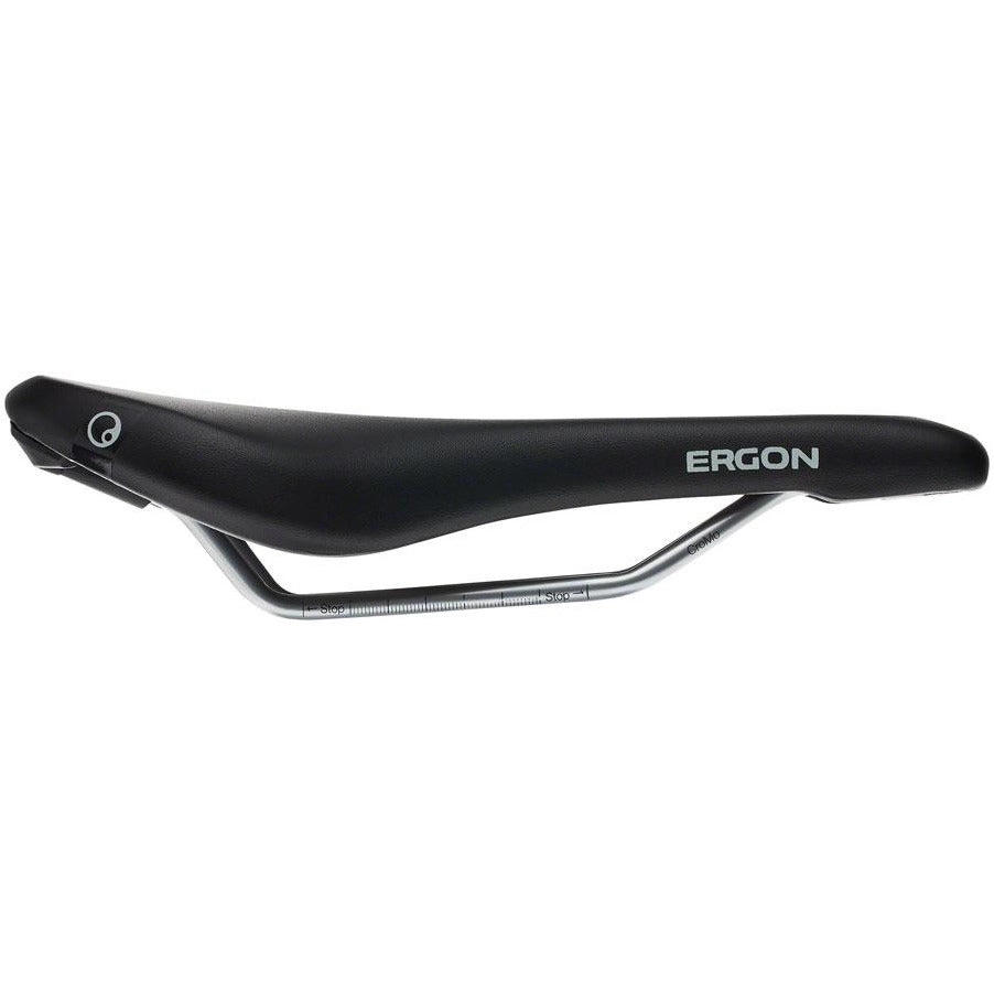 Ergon SM Saddle - Chromoly, Black, Women's, Small/Medium
