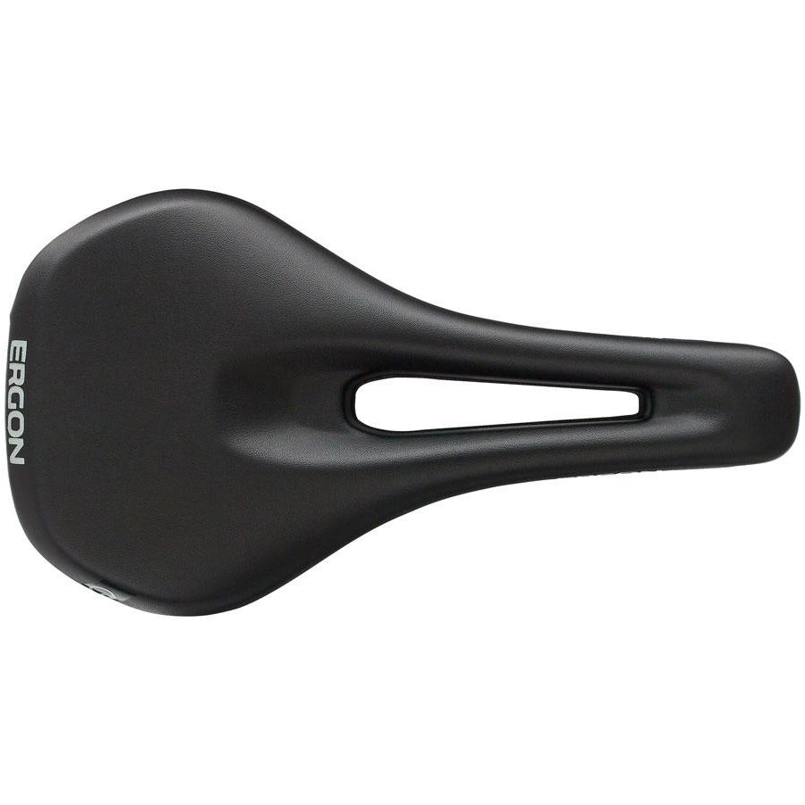 Ergon SM Saddle - Chromoly, Black, Women's, Small/Medium