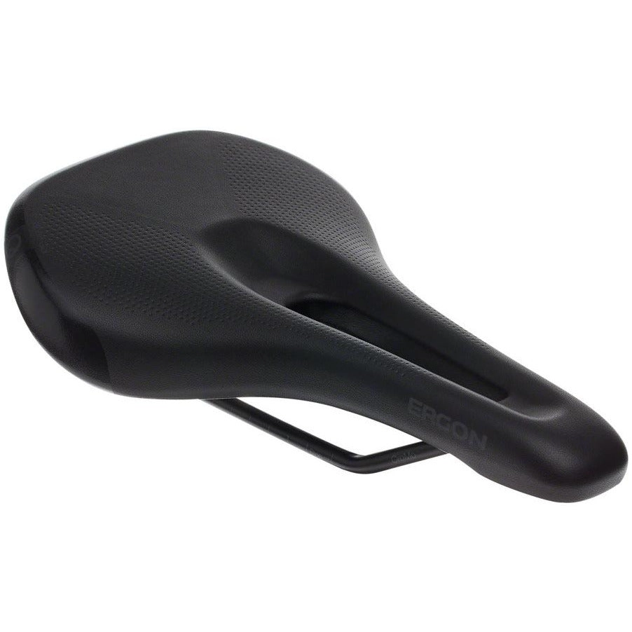 Ergon SM Sport Gel Saddle - Chromoly, Stealth, Womens, Medium/Large