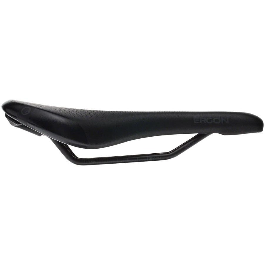 Ergon SM Sport Gel Saddle - Chromoly, Stealth, Womens, Medium/Large