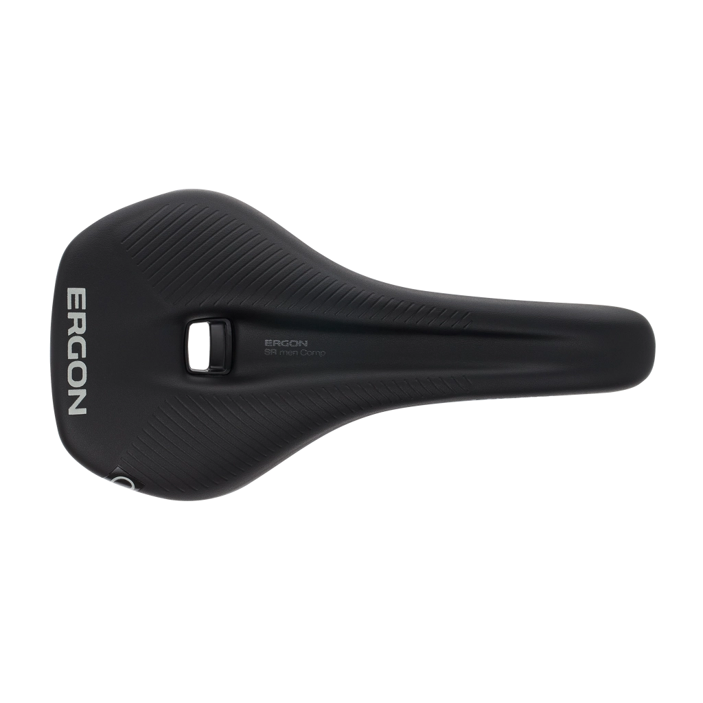 Ergon SR Comp Saddle - Titanium, Black, Medium/Large