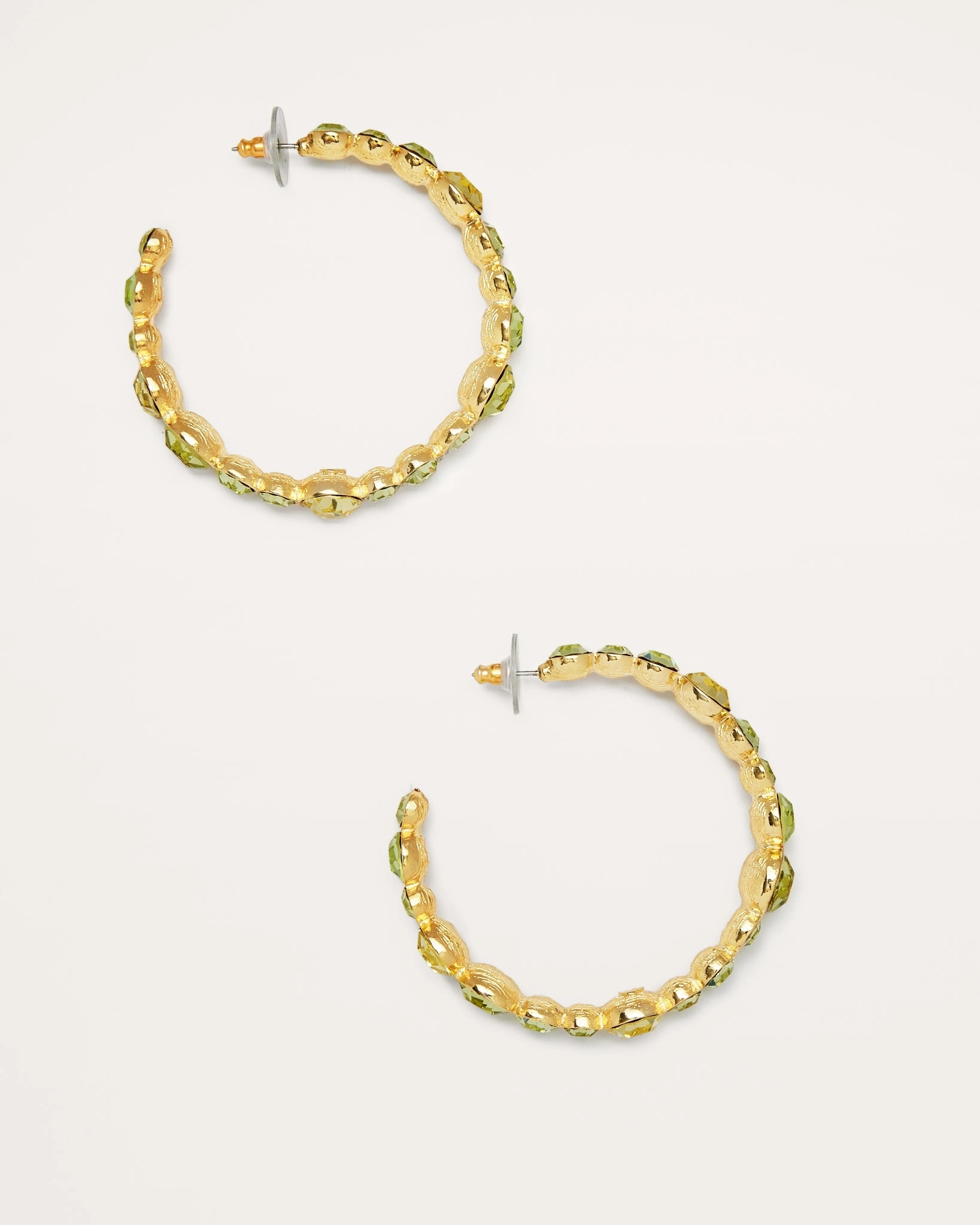 Eureka Crystal Hoop Earrings