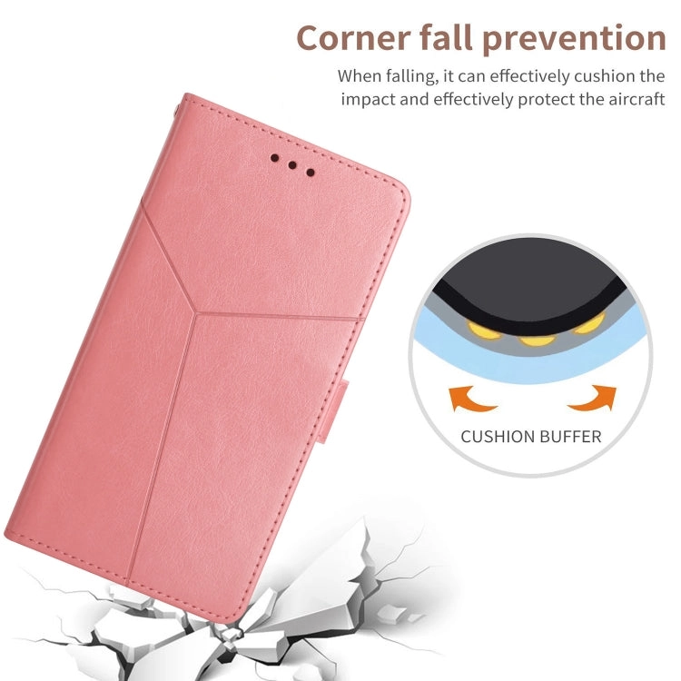 For Samsung Galaxy Note 20 Y Stitching Horizontal Flip Leather Case with Holder  Card Slots