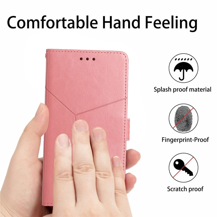 For Samsung Galaxy Note 20 Y Stitching Horizontal Flip Leather Case with Holder  Card Slots