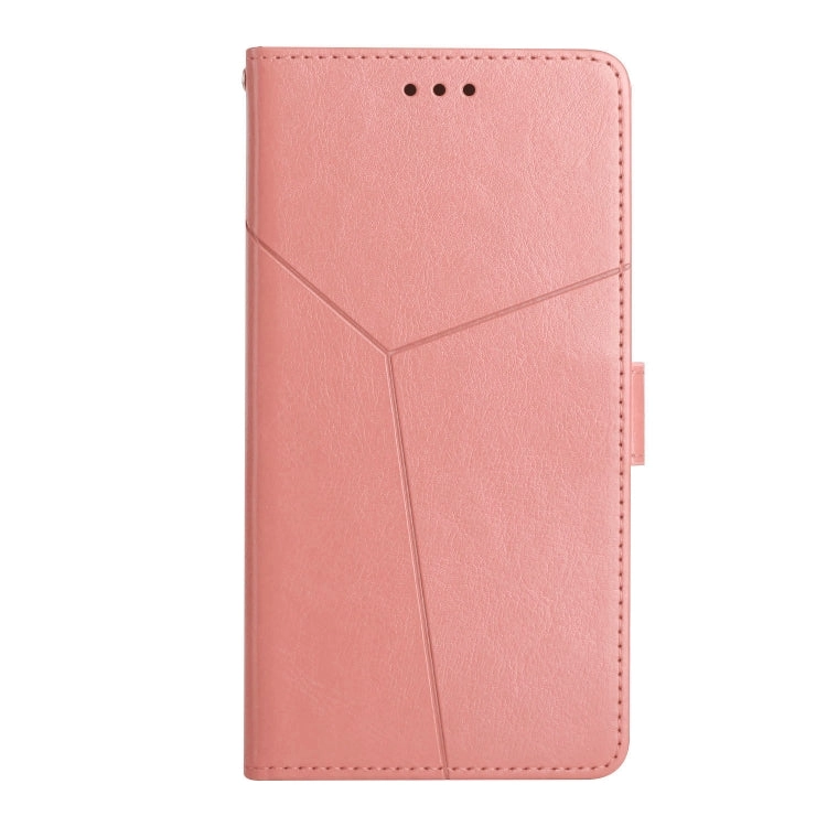 For Samsung Galaxy Note 20 Y Stitching Horizontal Flip Leather Case with Holder  Card Slots