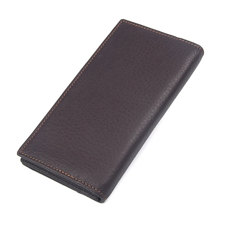 Long Wallets For Men Genuine Leather