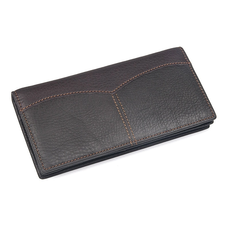 Long Wallets For Men Genuine Leather