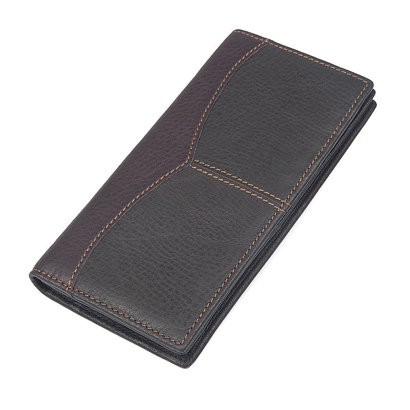 Long Wallets For Men Genuine Leather