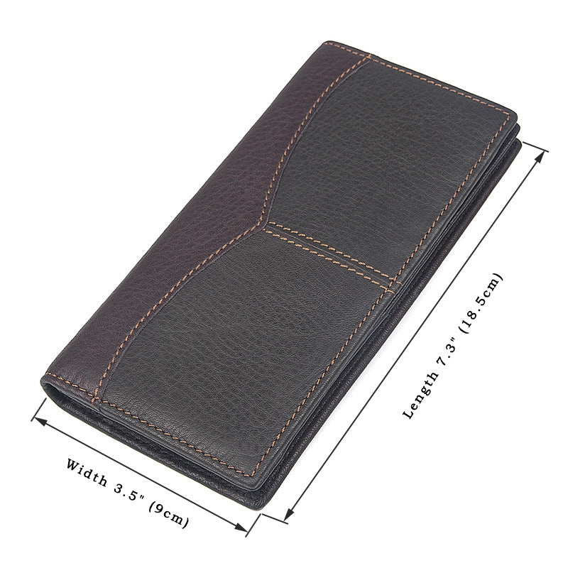 Long Wallets For Men Genuine Leather
