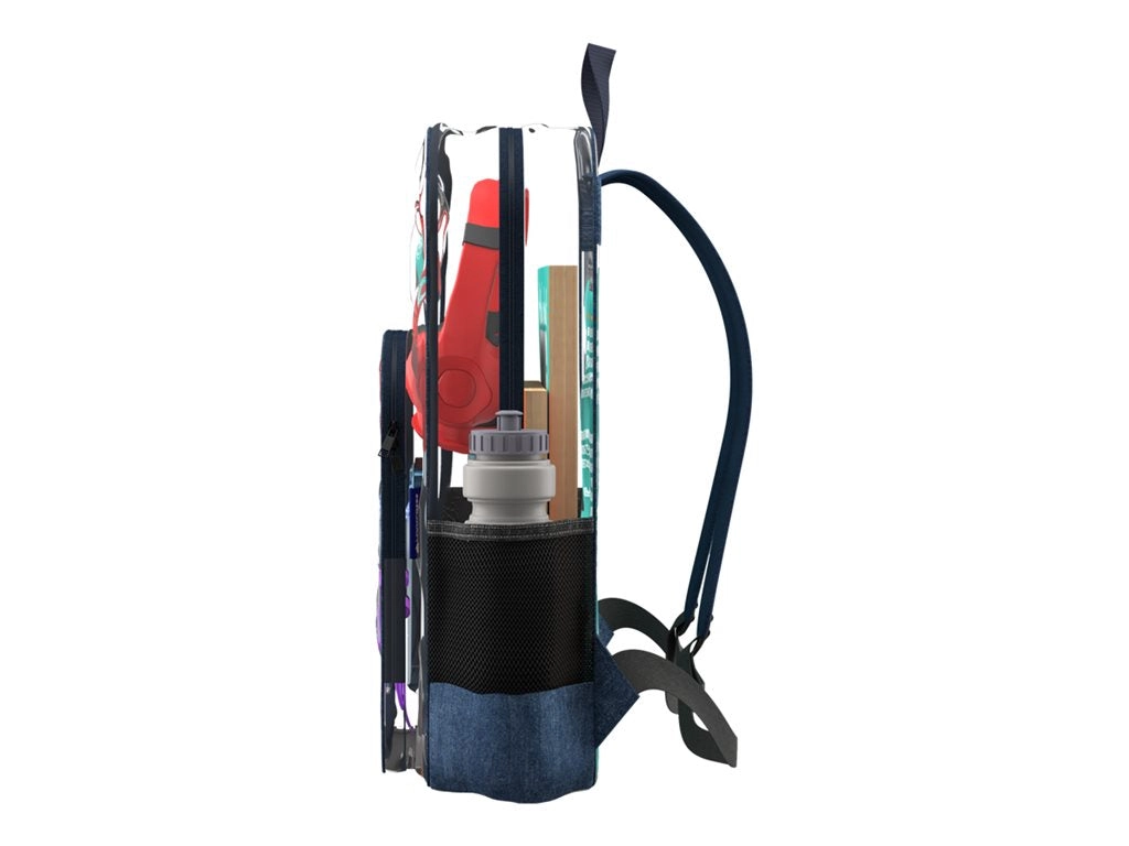 MAXCases - Carrying backpack - see-through - clear MC-BP-2P-CLR