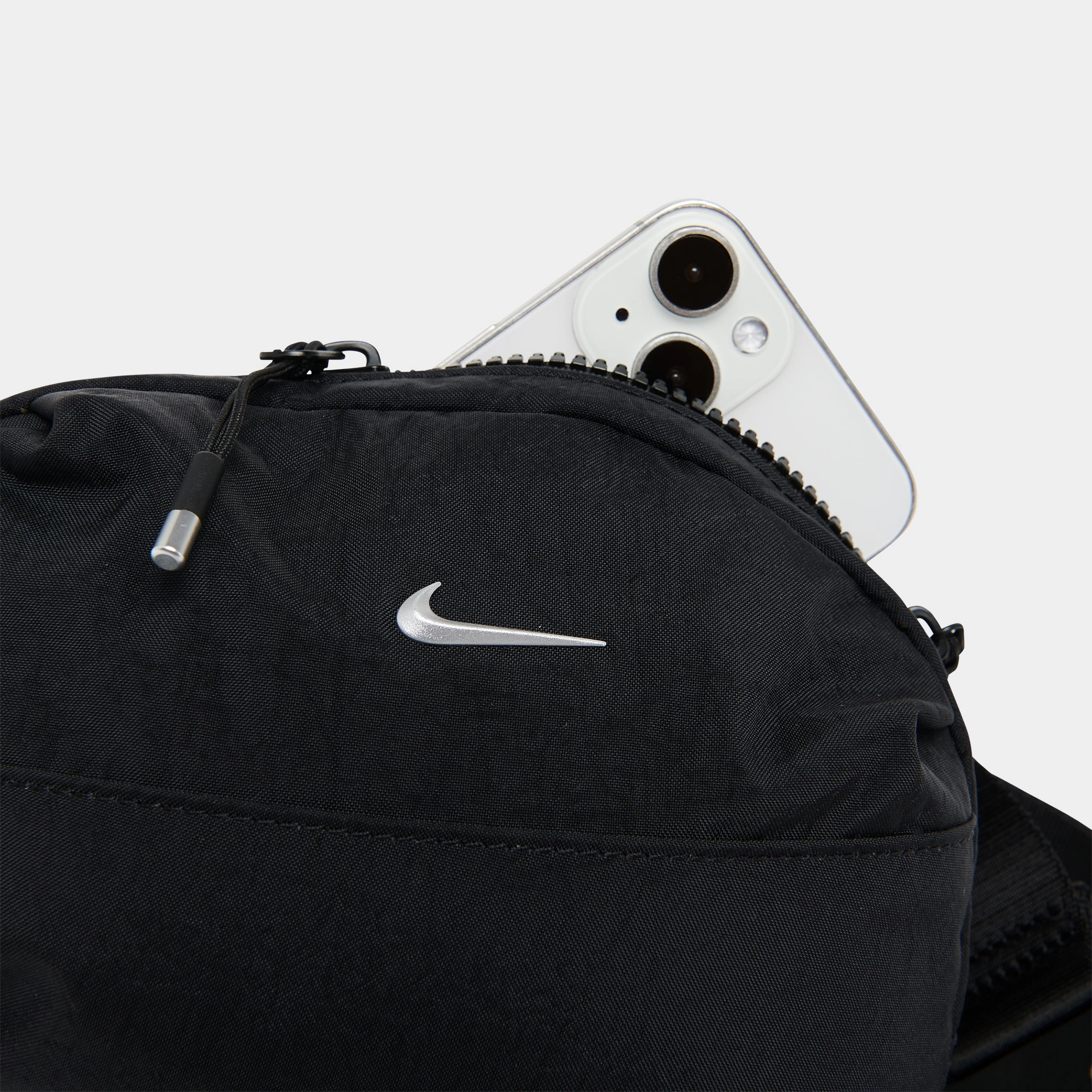 Nike Aura Waistpack (1L) Black / Black / Matte Silver