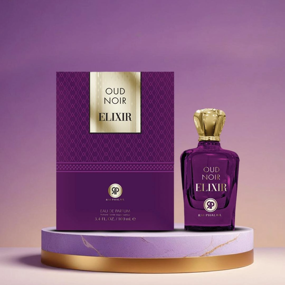 Oud Noir Elixir by Rai Phalail Eau de Parfum Spray 3.4 oz