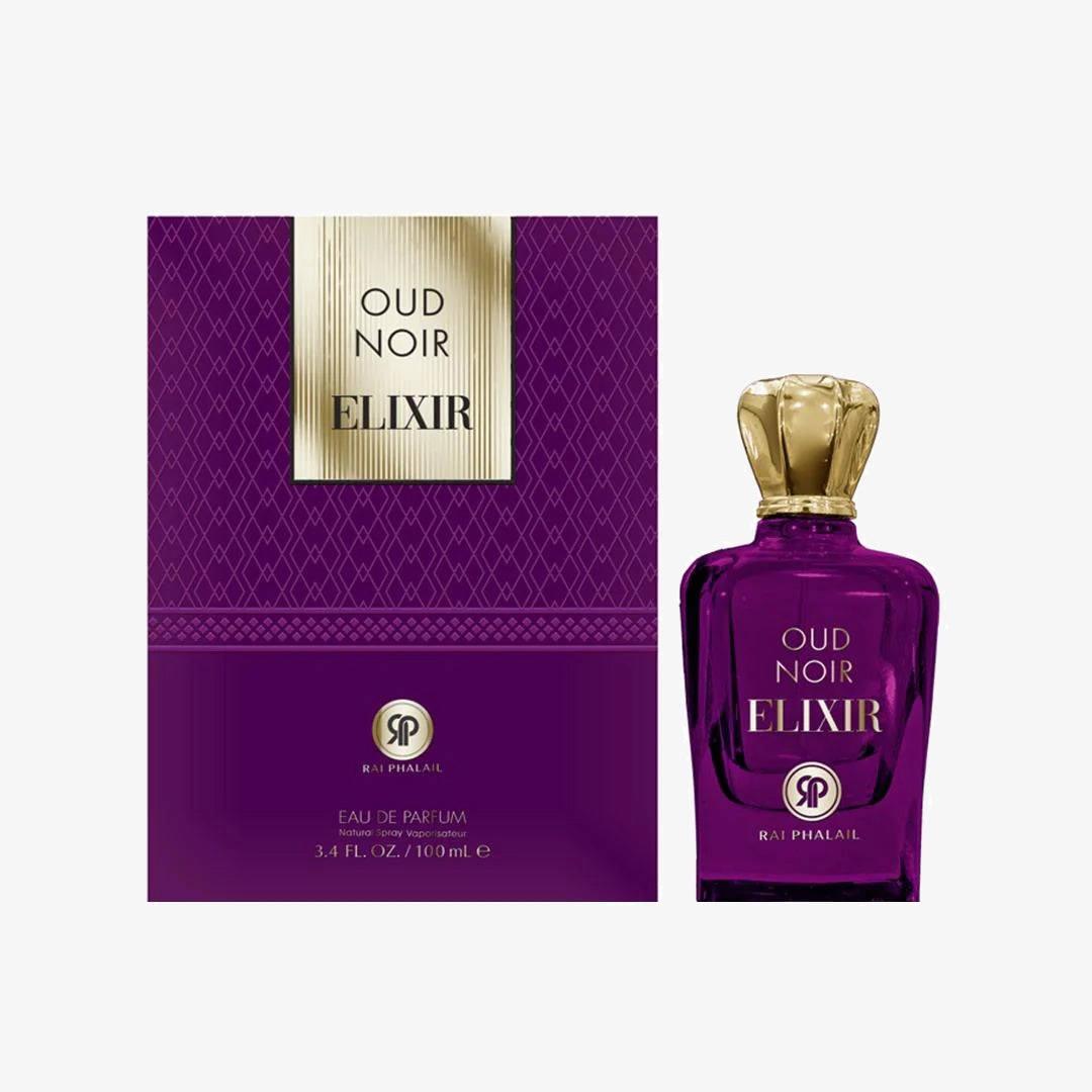 Oud Noir Elixir by Rai Phalail Eau de Parfum Spray 3.4 oz