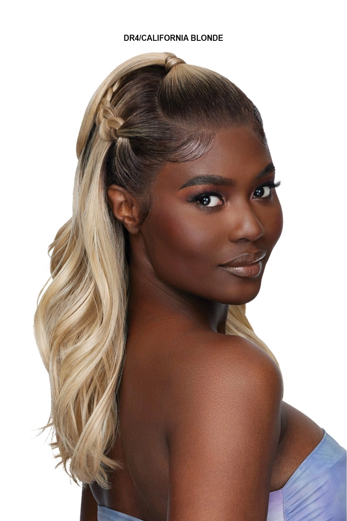 OUTRE AIRTIED HUMAN HAIR BLEND 100% FULLY HAND TIED WIG - HHB-LOOSE BODY WAVE 18"