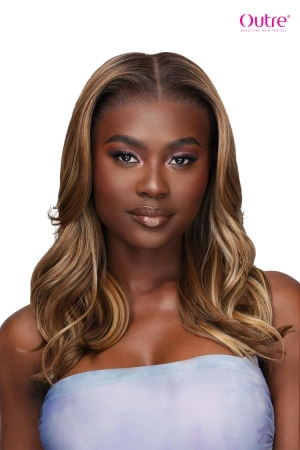 OUTRE AIRTIED HUMAN HAIR BLEND 100% FULLY HAND TIED WIG - HHB-LOOSE BODY WAVE 18"