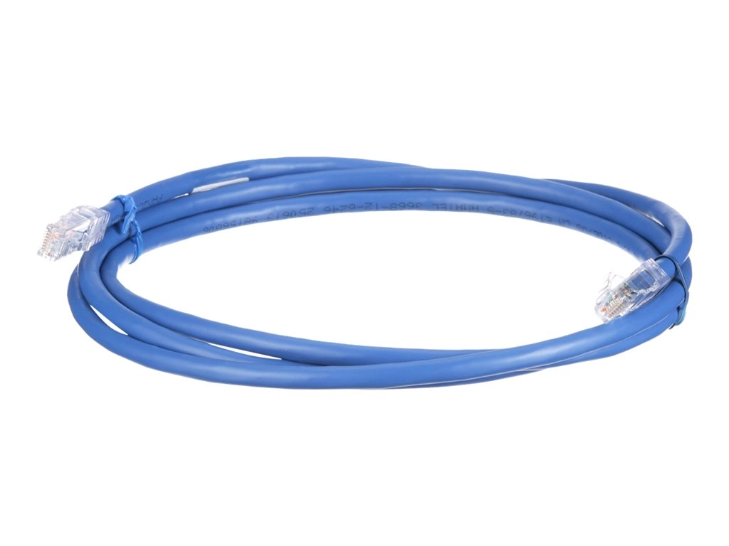 Panduit TX6A 10Gig - Patch cable - RJ-45 (M) to RJ-45 (M) - 49 ft - UTP - CAT 6a - IEEE 802.3af/IEEE 802.3at/IEEE 802.3bt - booted, UTP6AX1.5MBL