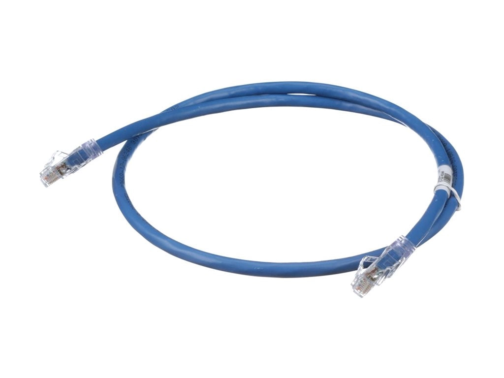 Panduit TX6A 10Gig - Patch cable - RJ-45 (M) to RJ-45 (M) - 7.9 in - 0.3 in - UTP - CAT 6a - IEEE 802.3af/IEEE 802.3at/IEEE 802.3bt UTP6AX0.2MVL