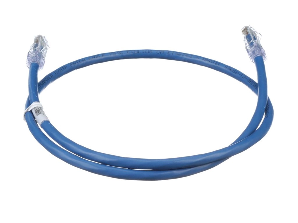 Panduit TX6A 10Gig - Patch cable - RJ-45 (M) to RJ-45 (M) - 7.9 in - 0.3 in - UTP - CAT 6a - IEEE 802.3af/IEEE 802.3at/IEEE 802.3bt UTP6AX0.2MVL
