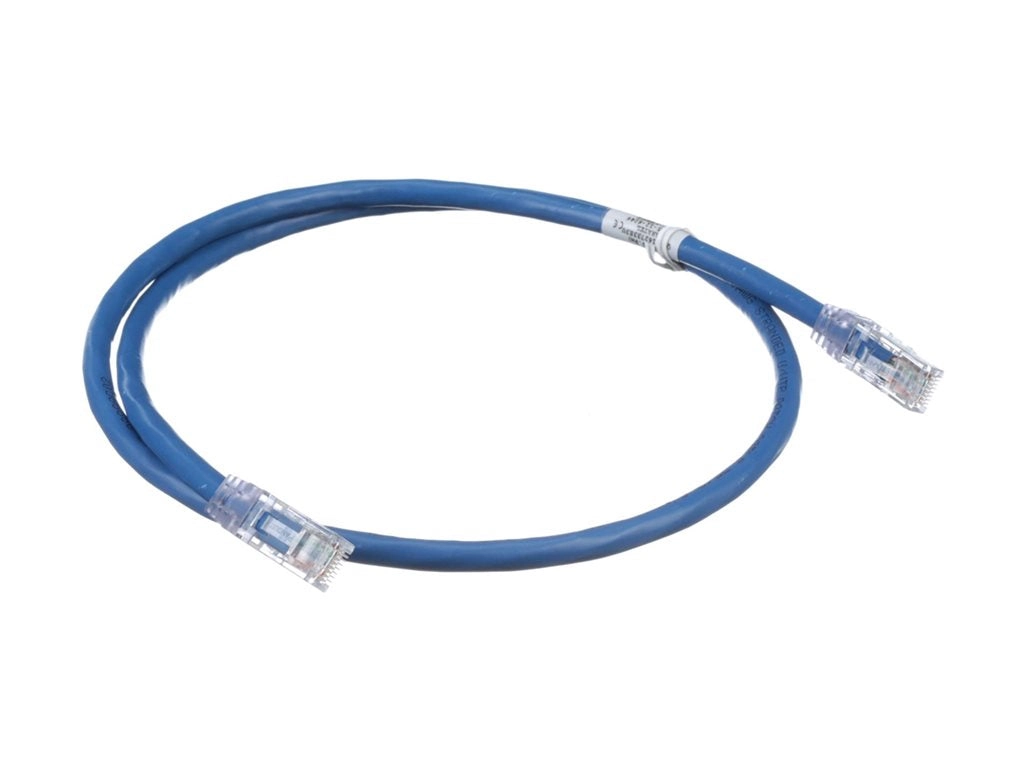 Panduit TX6A 10Gig - Patch cable - RJ-45 (M) to RJ-45 (M) - 7.9 in - 0.3 in - UTP - CAT 6a - IEEE 802.3af/IEEE 802.3at/IEEE 802.3bt UTP6AX0.2MVL