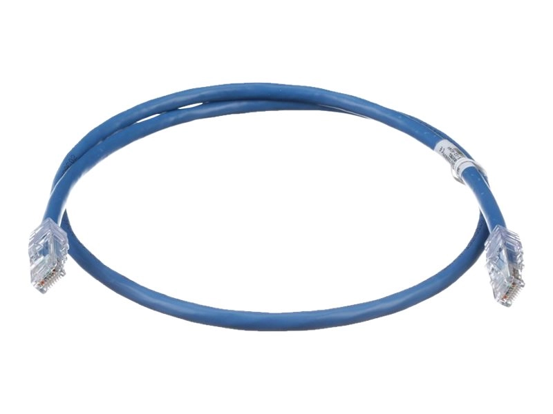Panduit TX6A 10Gig - Patch cable - RJ-45 (M) to RJ-45 (M) - 7.9 in - UTP - CAT 6a - IEEE 802.3af/IEEE 802.3at/IEEE 802.3bt - UTP6AX0.2MGY