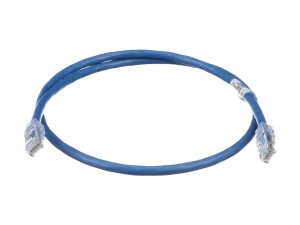 Panduit TX6A 10Gig - Patch cable - RJ-45 (M) to RJ-45 (M) - 7.9 in - UTP - CAT 6a - IEEE 802.3af/IEEE 802.3at/IEEE 802.3bt - UTP6AX0.2MOR