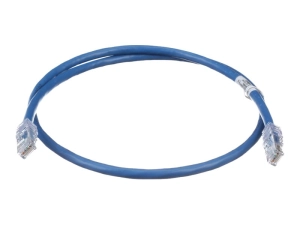 Panduit TX6A 10Gig - Patch cable - RJ-45 (M) to RJ-45 (M) - 7.9 in - UTP - CAT 6a - IEEE 802.3af/IEEE 802.3at/IEEE 802.3bt - UTP6AX0.2MYL