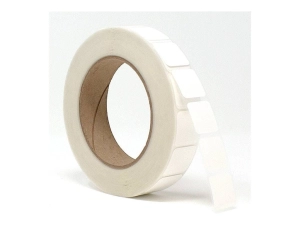 PDC Healthcare SafeGuard - Synthetic - permanent adhesive - white - 22.23 x 22.23 mm 7200 label(s) (4 roll(s) x 1800) slide labels TT3-1-7878