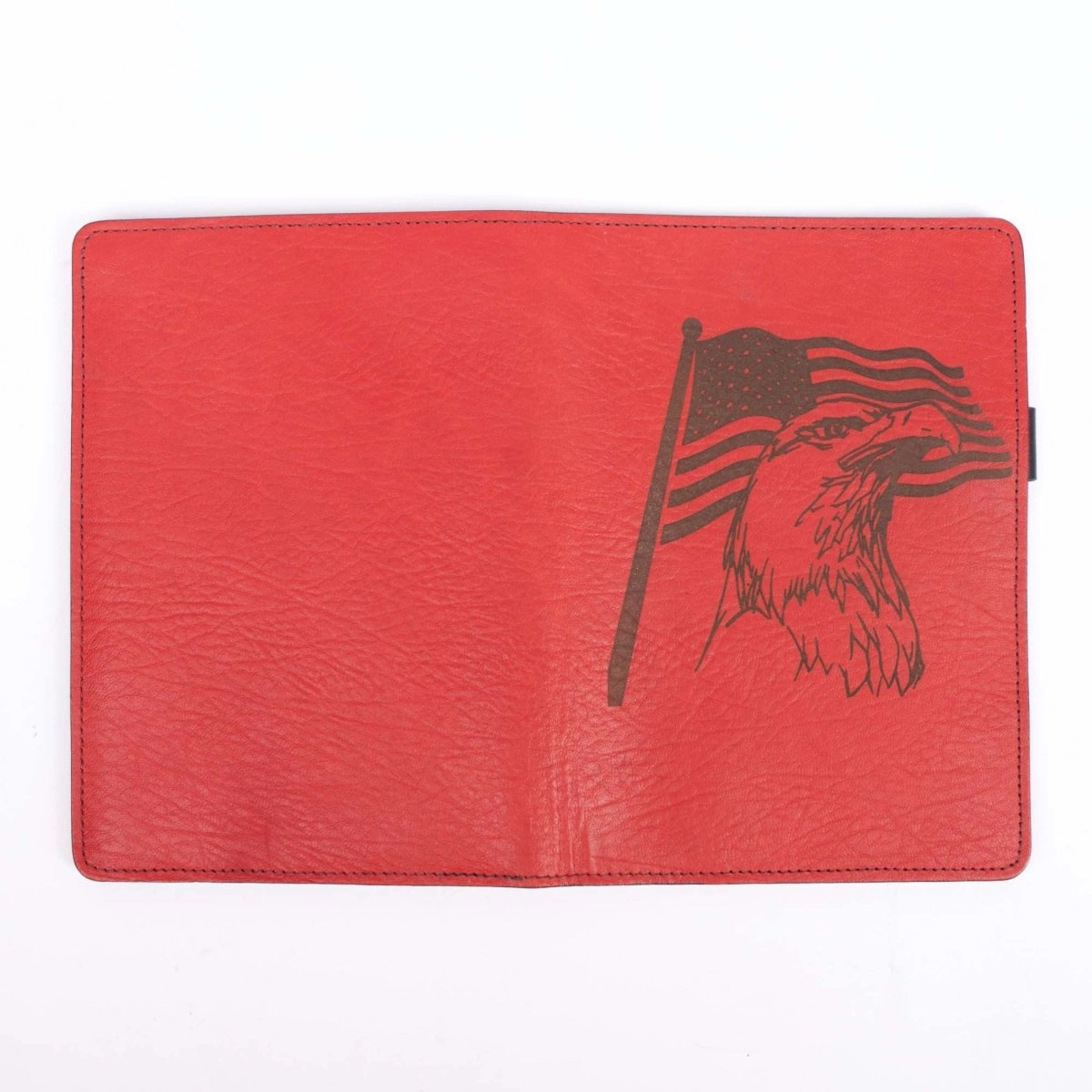 PROTOTYPE, Small Portfolio, Flag & Eagle in Red