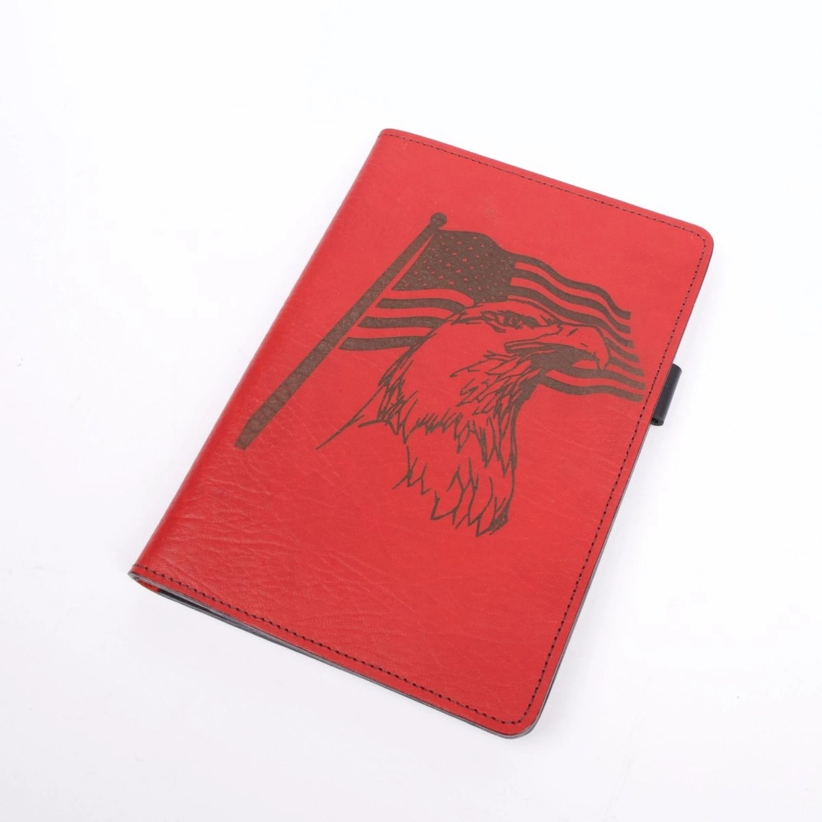 PROTOTYPE, Small Portfolio, Flag & Eagle in Red