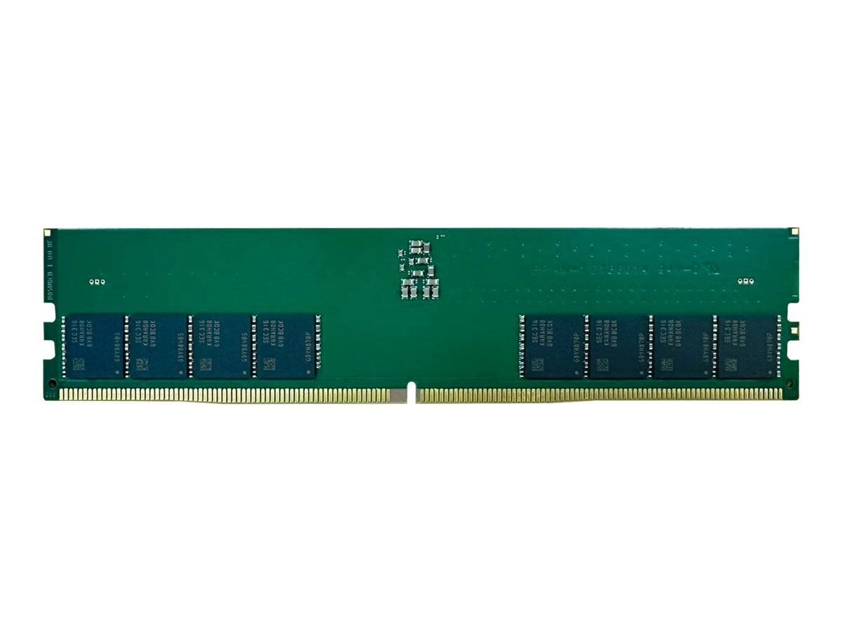 QNAP - G0 version - DDR5 - module - 48 GB - DIMM 288-pin - 2400 MHz / PC5-38400 - unbuffered - ECC RAM-48GDR5ECG0-UD-5600