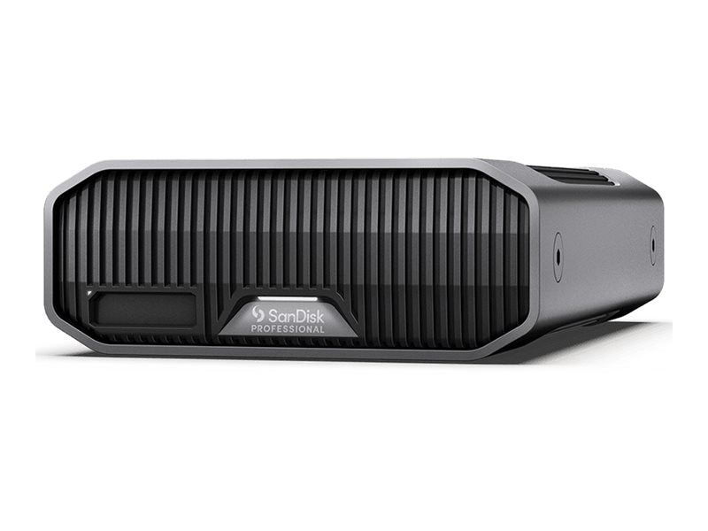 SanDisk Professional G-DRIVE PROJECT - Hard drive - Enterprise - 12 TB - external (desktop) - USB 3.2 Gen 2 / Thunderbolt 3 (USB-C SDPHG1H-012T-NBAAD
