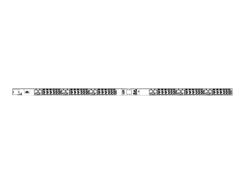 Server Technology PRO3X Switched PDU C3W36RL-DQJE2MT2 - Power distribution unit (rack-mountable) - AC 208 V - 17.3 kW - 3-phase